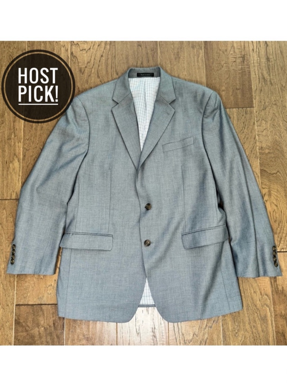 Ralph Lauren Classic Gray Blazer